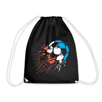 Explosion de ballon avec l’équipe de France en Coupe du Monde - Sac de sport léger - noir - Devant