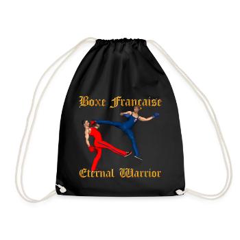 Savate Guerrier - Sac de sport léger - noir - Devant