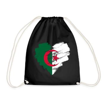 Algérie - Sac de sport léger - noir - Devant