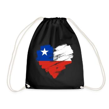 Chile - Drawstring Bag - black - Front