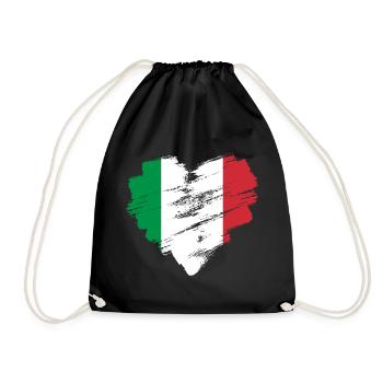 Italie - Sac de sport léger - noir - Devant