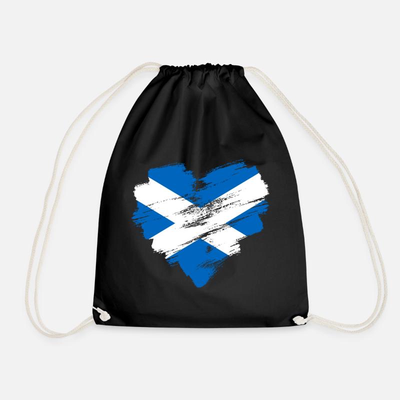 Schottland - Turnbeutel - Schwarz