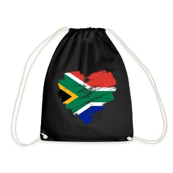 Afrique du Sud - Sac de sport léger - noir - Devant