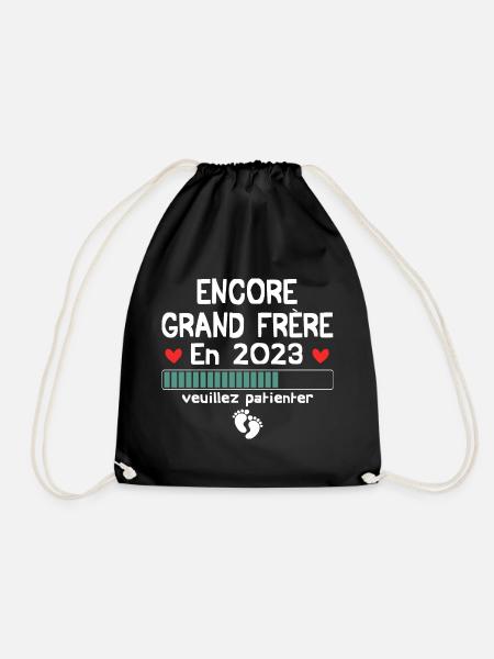 Encore Grand Frère En 2023, Nouvelle Naissance - Sac de sport léger - noir