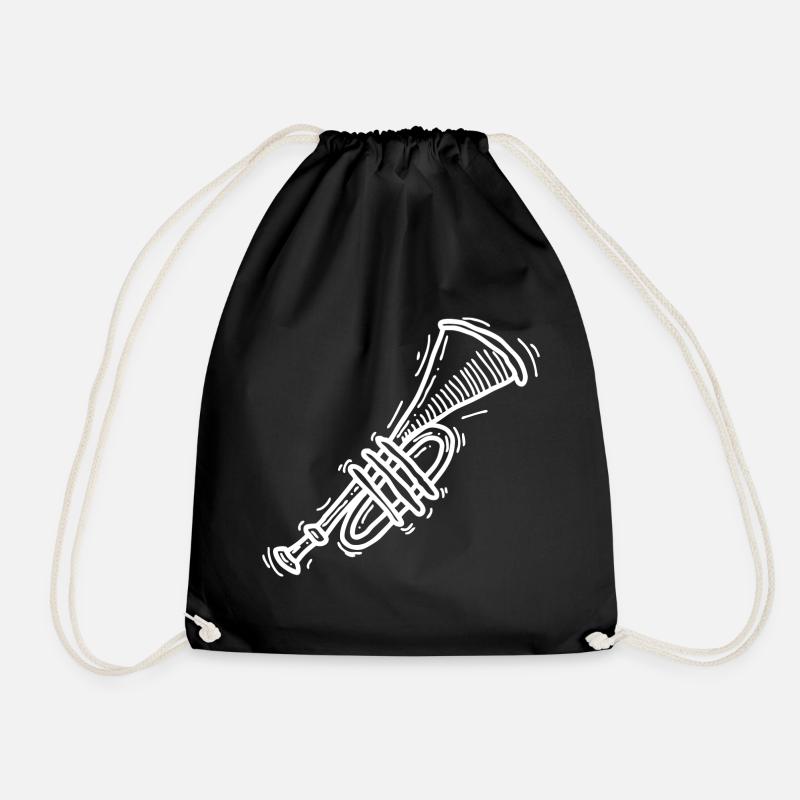 Trompette - Sac de sport léger - noir