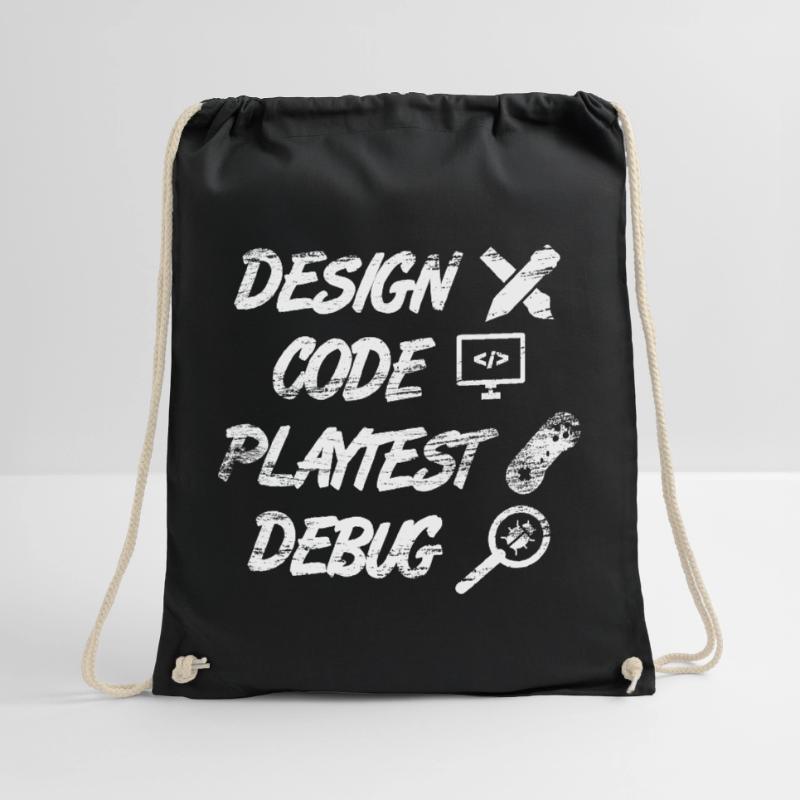 Game Programming Drawstring Bag