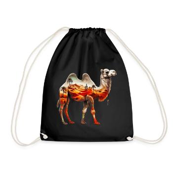 Chameau - Sac de sport léger - noir - Devant