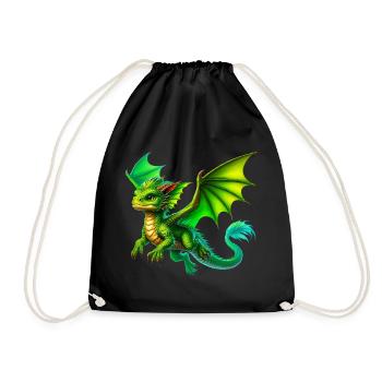 Dragon - Sac de sport léger - noir - Devant