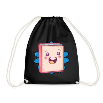 Livre de lecture - Sac de sport léger - noir - Devant