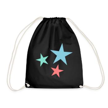 ETOILE. NOËL. JOYEUX NOËL. MERRY CHRISTMAS - Sac de sport léger - noir - Devant