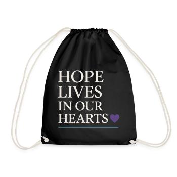 Suicide Loss Remembrance Walk Suicide - Drawstring Bag - black - Front