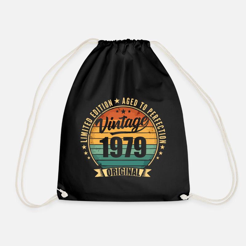 Limitierte Jubiläumsausgabe von 1979 - Turnbeutel - Schwarz