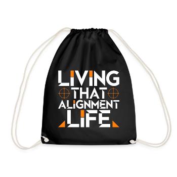 Orthodontic Hygienist Living That Smile Specialist - Turnbeutel - Schwarz - Vorne