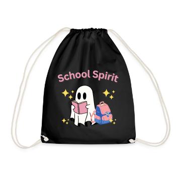 School Spirit Ghost Teacher Halloween - Sac de sport léger - noir - Devant