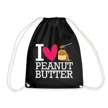 Pâte d’arachide - Sac de sport léger - noir - Devant