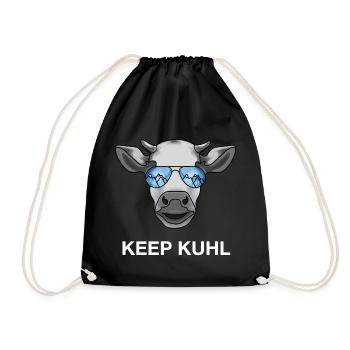 Keep Kuhl - Turnbeutel - Schwarz - Vorne