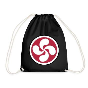 Croix du Pays Basque - Sac de sport léger - noir - Devant
