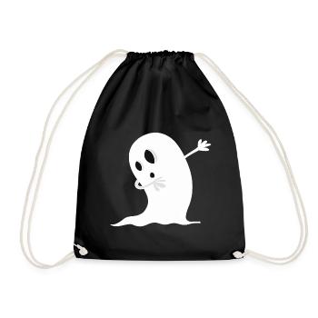 Dab Dance Gespenst I Halloween I Dabbing - Turnbeutel - Schwarz - Vorne