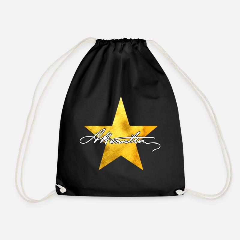 Hamilton Gold Star - Turnbeutel - Schwarz