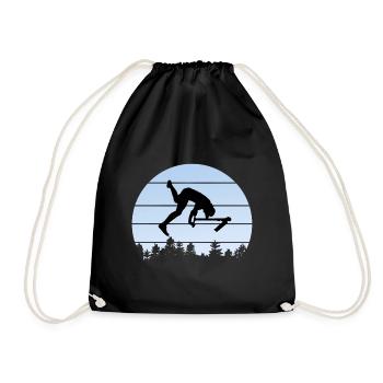 freestyle scooter - Drawstring Bag - black - Front