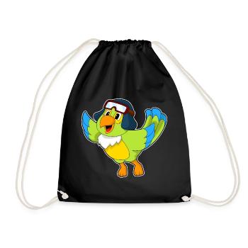 Casquette pilote Parrot - Sac de sport léger - noir - Devant