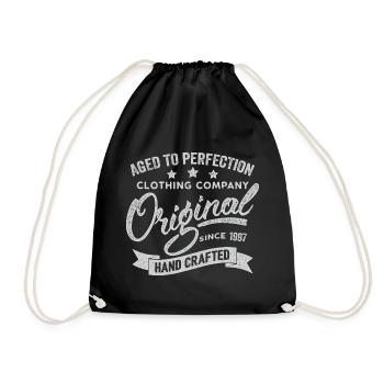 Original 1997 Vintage Retro 1997 Birthday 1997 - Drawstring Bag - black - Front