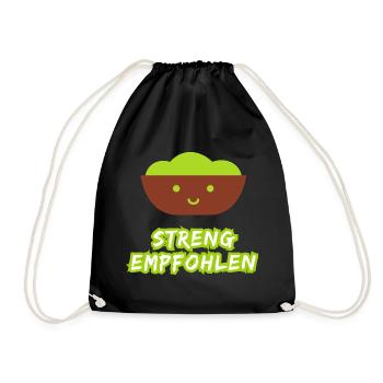 Guacamole strictement recommandé - Sac de sport léger - noir - Devant
