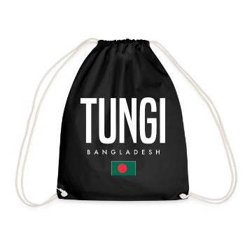 Tungi Bangladesh - Sac de sport léger - noir - Devant