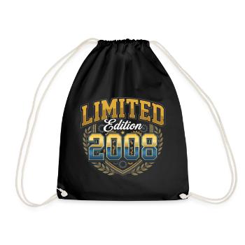 Édition limitée anniversaire 2008 - Sac de sport léger - noir - Devant