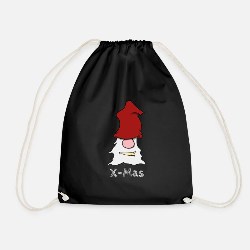 Kinder Weihnachten Geschenk - Turnbeutel - Schwarz