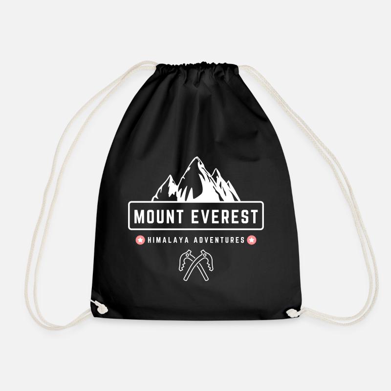 Mount Everest Himalayan Advetures - Turnbeutel - Schwarz