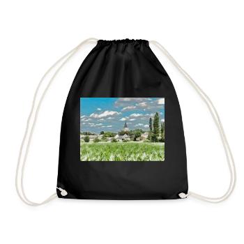 View of Wolmirsleben - Drawstring Bag - black - Front