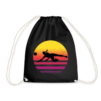 Volley-ball volley-ball masculin - Sac de sport léger - noir - Devant