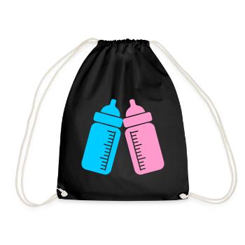 Biberons - Sac de sport léger - noir - Devant
