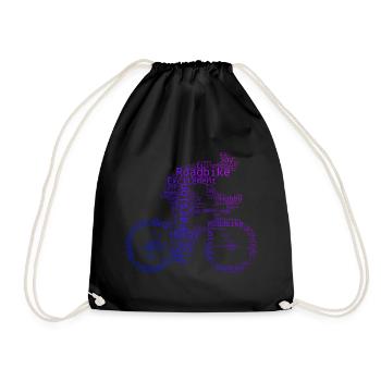 Vélo de route Vélo de route Vélo de route Vélo de route - Sac de sport léger - noir - Devant