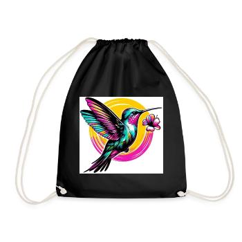 Colibri - Sac de sport léger - noir - Devant