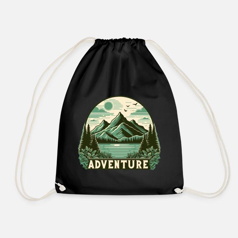 Adventure - Turnbeutel - Schwarz