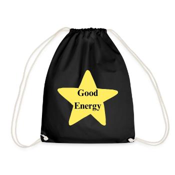 Good Energy - Turnbeutel - Schwarz - Vorne
