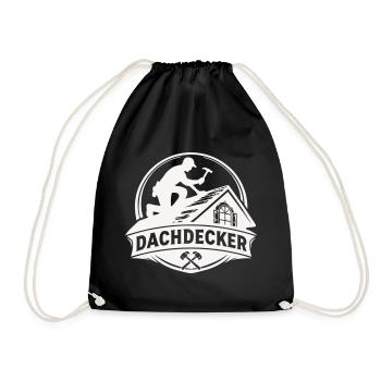 Roofer Craft Logo Motif - Sac de sport léger - noir - Devant