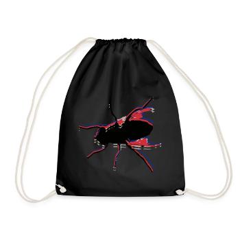Fliege fischen No. 5 - Turnbeutel - Schwarz - Vorne
