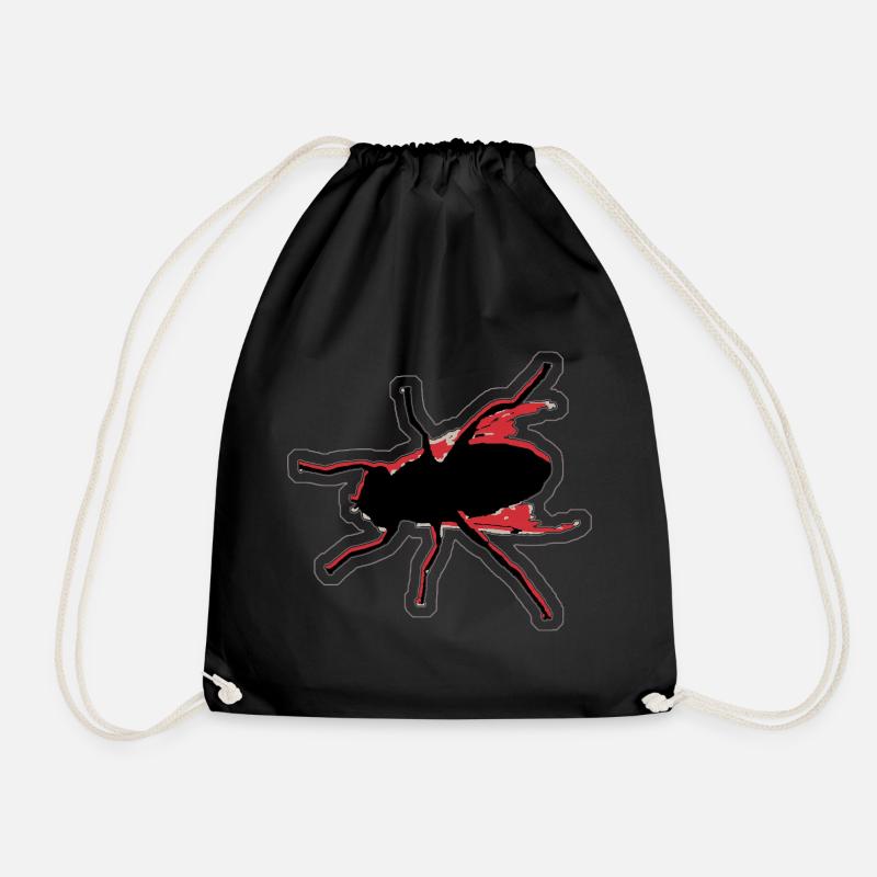 Fliege fischen No. 4 - Turnbeutel - Schwarz