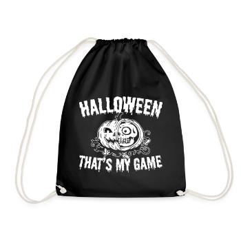 Halloween That's My Game - Halloween Party - Turnbeutel - Schwarz - Vorne