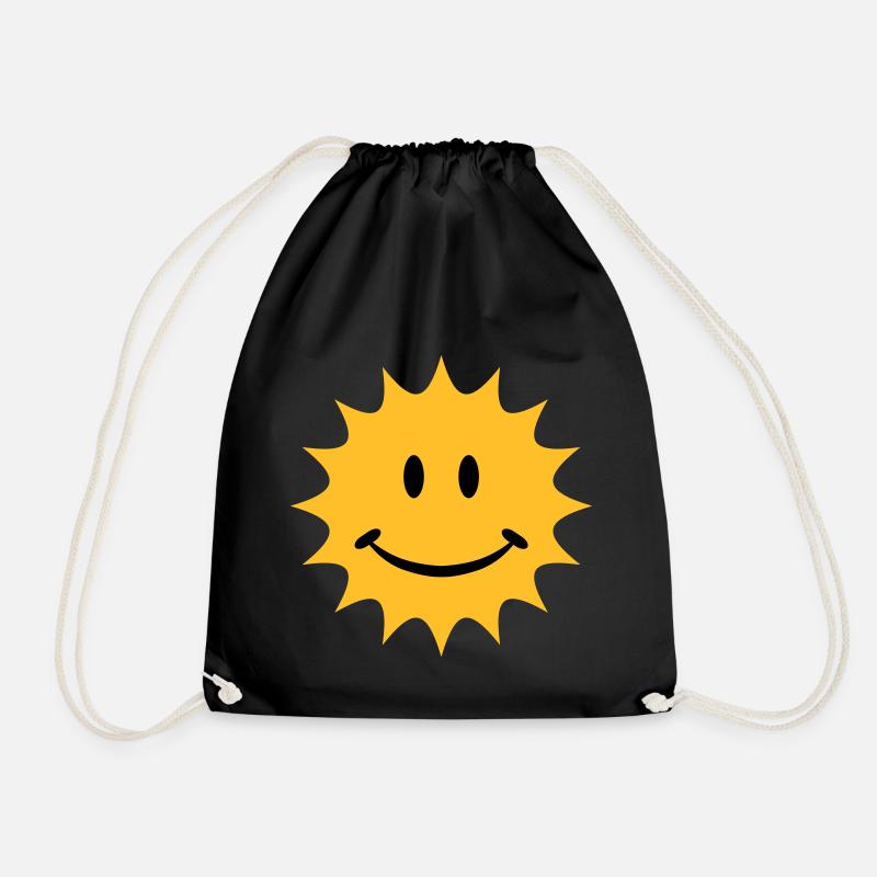 sun - Turnbeutel - Schwarz