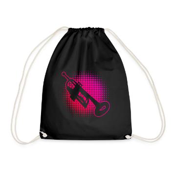 Trompettistes Trompettistes Trompettistes Hommes - Sac de sport léger - noir - Devant