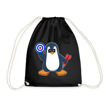Cible de fléchettes Penguin Dart - Sac de sport léger - noir - Devant