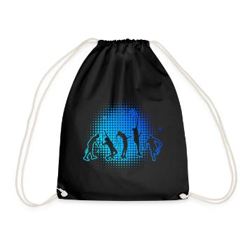 Women's Tennis Tennis Tennis Tennis sp - Drawstring Bag - black - Front