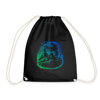 Plongée sous-marine Taucher Free Dive Tauchen Diver Diving - Sac de sport léger - noir - Devant