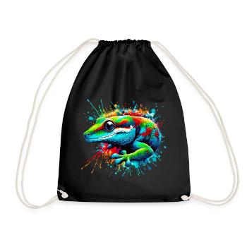 Gecko - Sac de sport léger - noir - Devant