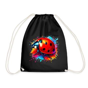 Coccinelle - Sac de sport léger - noir - Devant