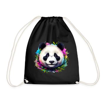 Panda - Sac de sport léger - noir - Devant